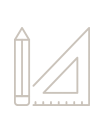 Gate 2 - Pencil and Square Icon